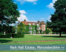 Park Hall Estate wedding venue in Worcestershire